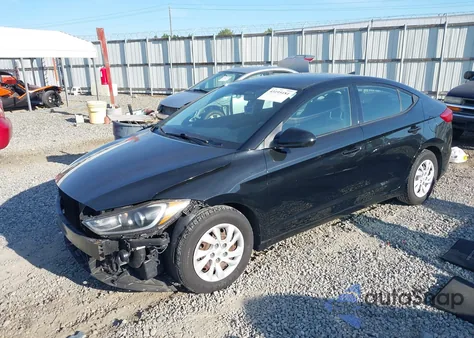 2018 Hyundai Elantra Se z USA, uszkodzony, nr VIN 5NPD74LF7JH397988